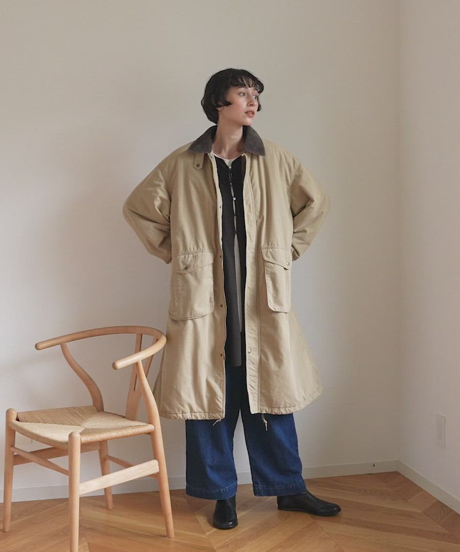 natural by clip》フィッシングロングコート（モッズコート）｜studio