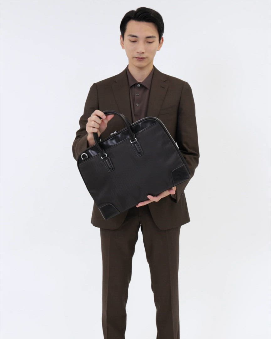 ナロー ブリーフケース V5 ビジネスバッグ（ビジネスバッグ）｜green