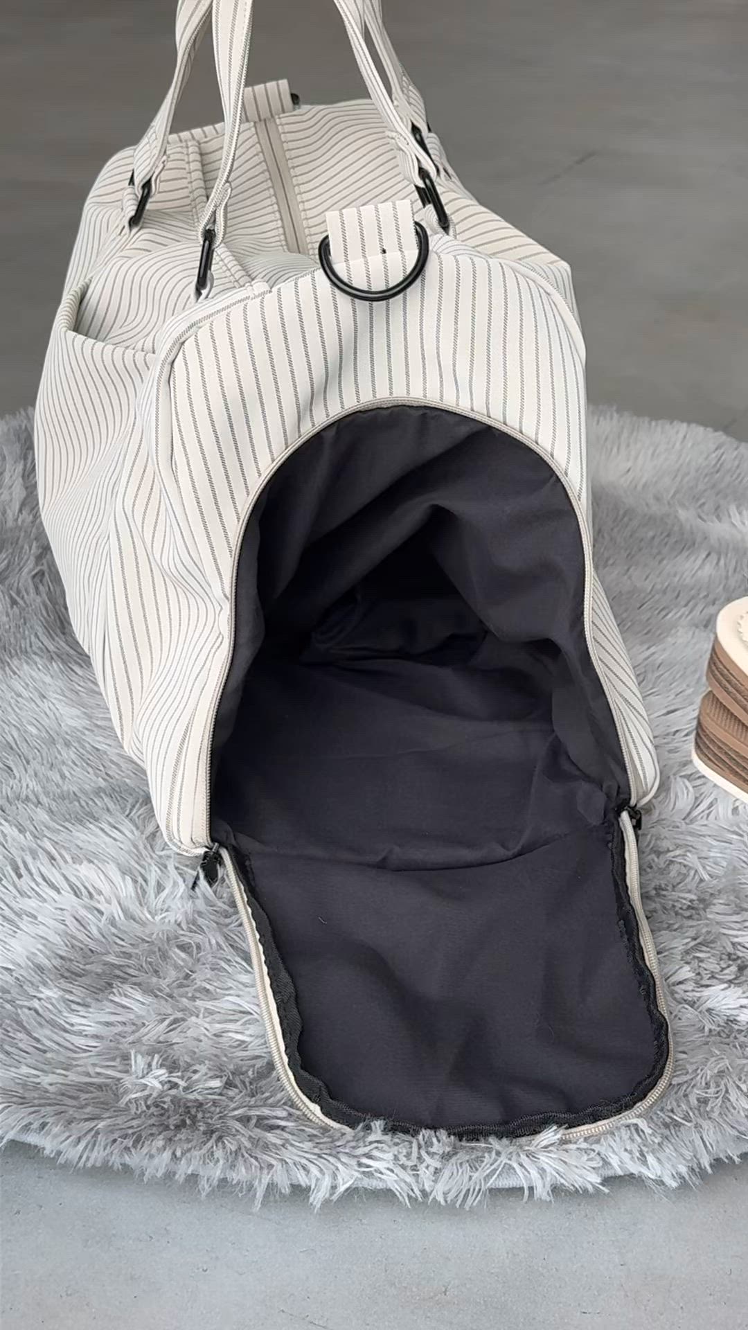 撥水ボストンバッグ【2way/靴ポケット/キャリーオン】（ボストンバッグ