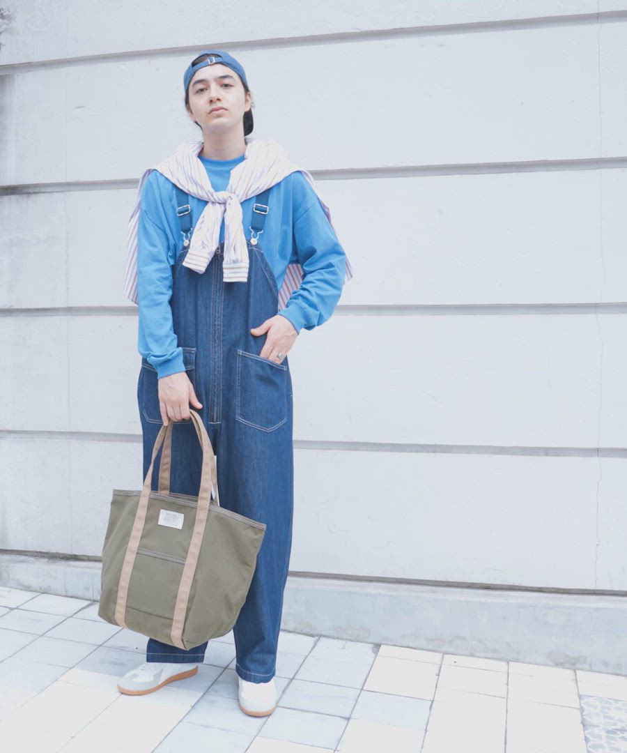 新品❣️タグ付き❣️ niko and ... 2025SS　デニムオーバーオール❣️ niko and（ニコアンド）の「[niko and JEANS 2025SS]デニム