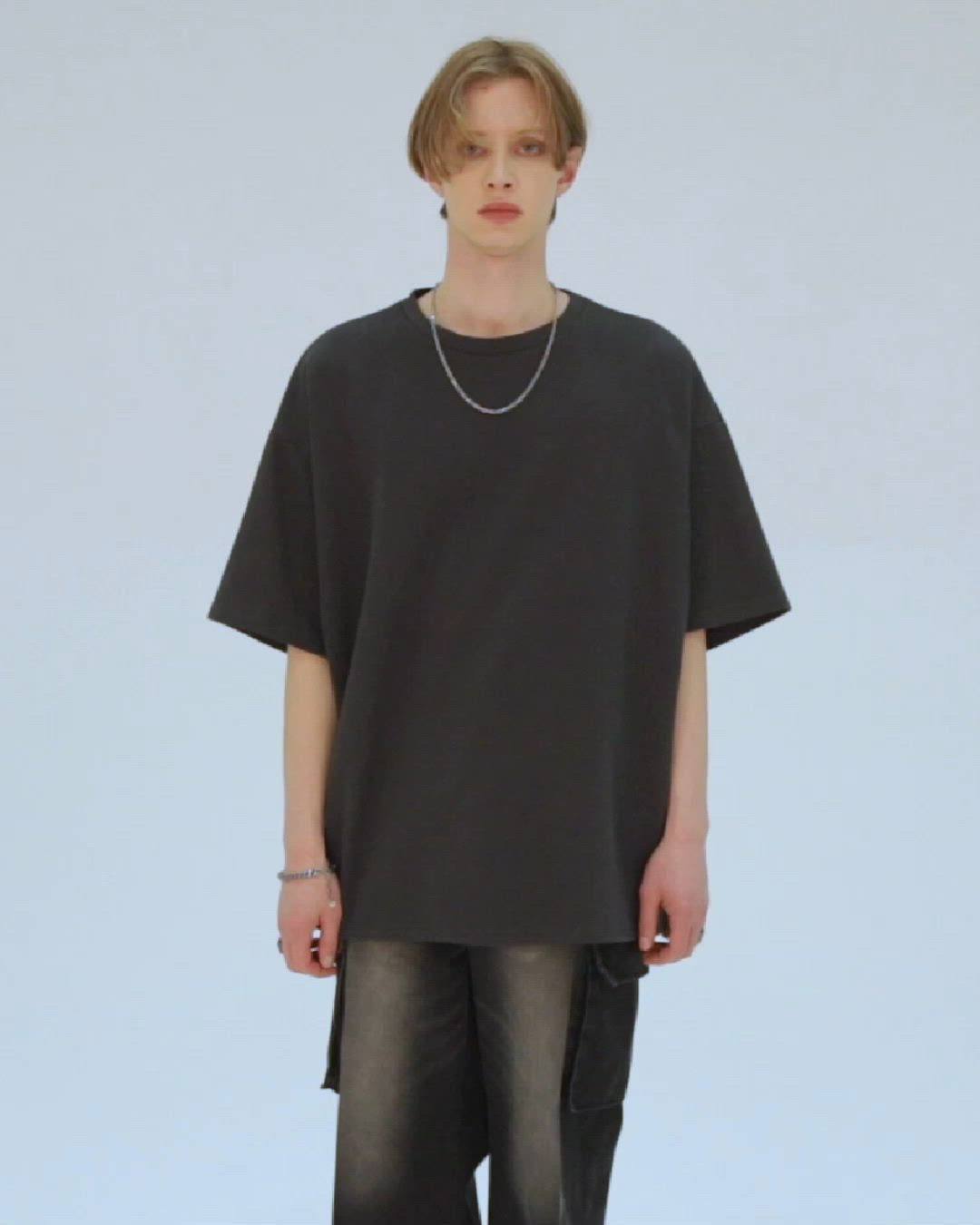 extra quality cotton punch dolman T shirt / エクストラクオリティ