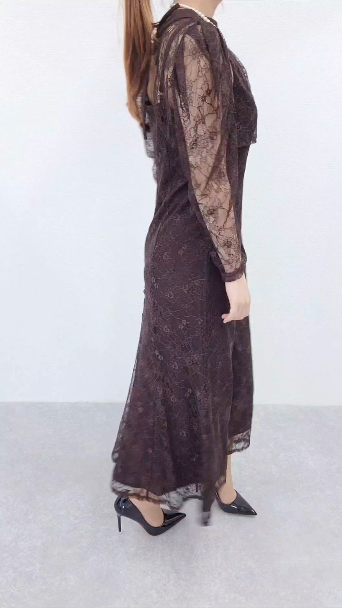 セール】3WAY レース ボレロ付き キャミソール ワンピース（ドレス