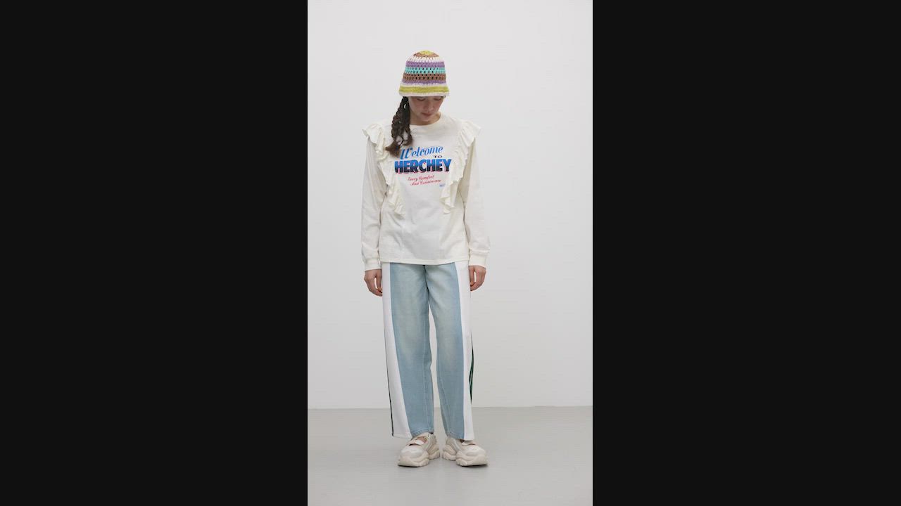 カスタムトラックデニムパンツ（デニムパンツ）｜RODEO CROWNS WIDE