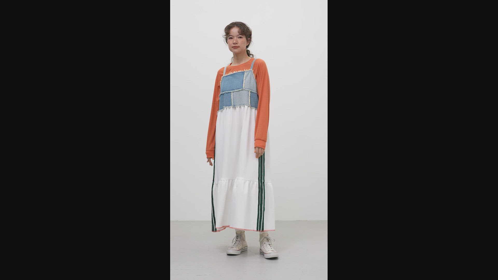 カスタムトラックティアードワンピース（ワンピース）｜RODEO CROWNS