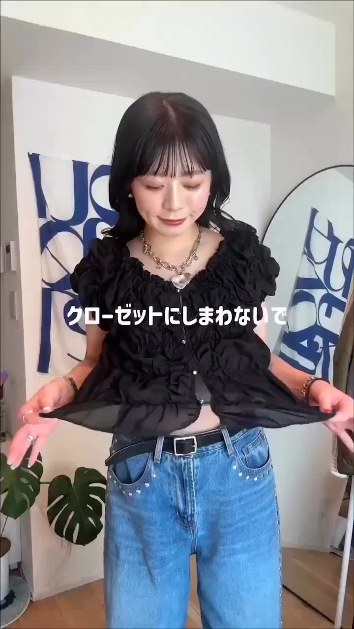 セール】【累計販売数3万枚!/再追加/着痩せ◎】クシュクシュブラウス