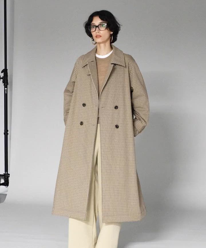 セール】Curensology(カレンソロジー)/ガンクラブチェックコート