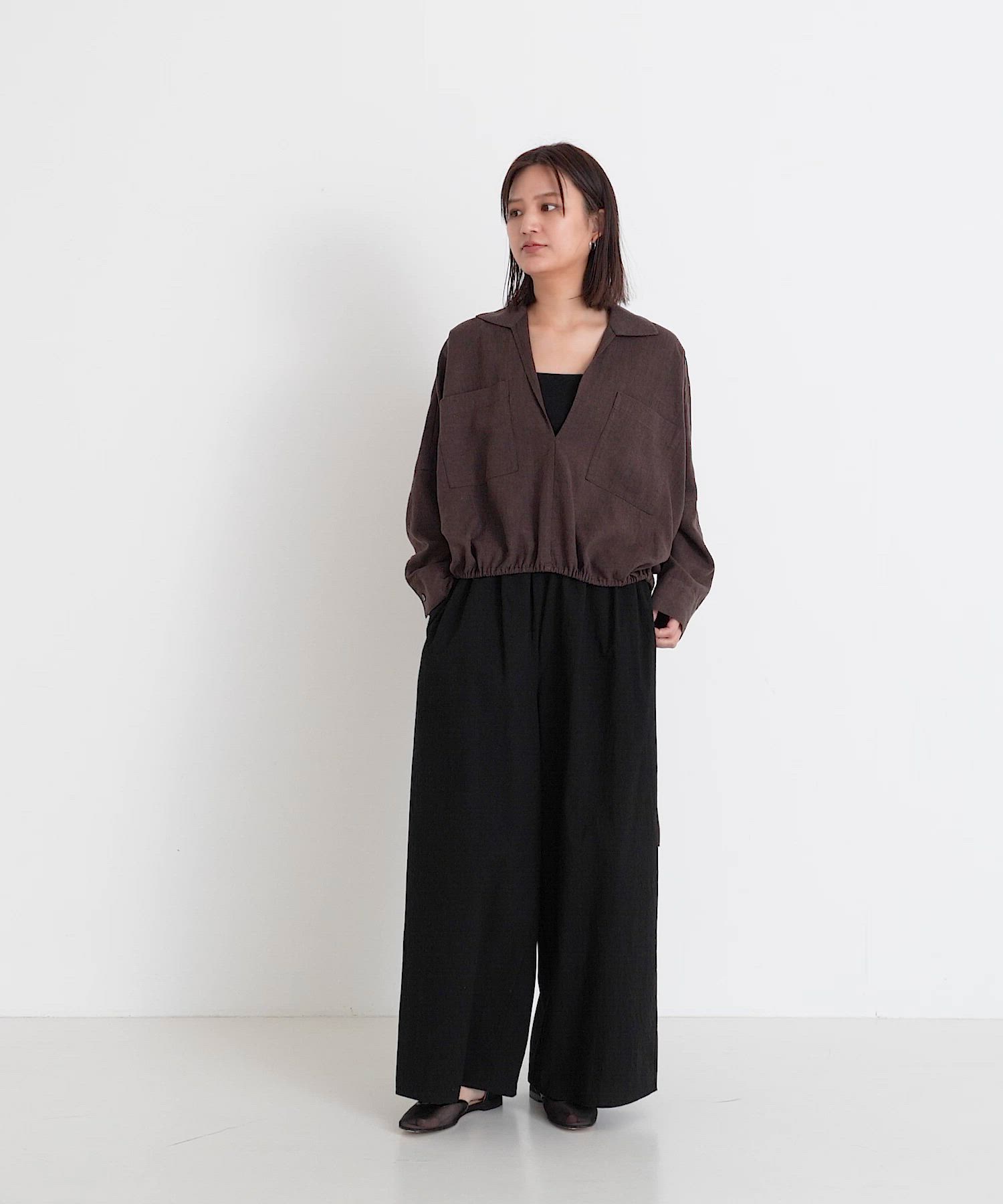 セール】コットンギャザーワイドパンツ（その他パンツ）｜URBAN