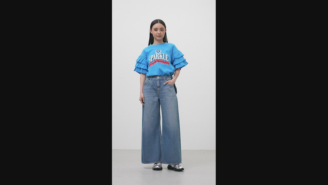 ビッグリボンデニムパンツ（デニムパンツ）｜RODEO CROWNS WIDE BOWL