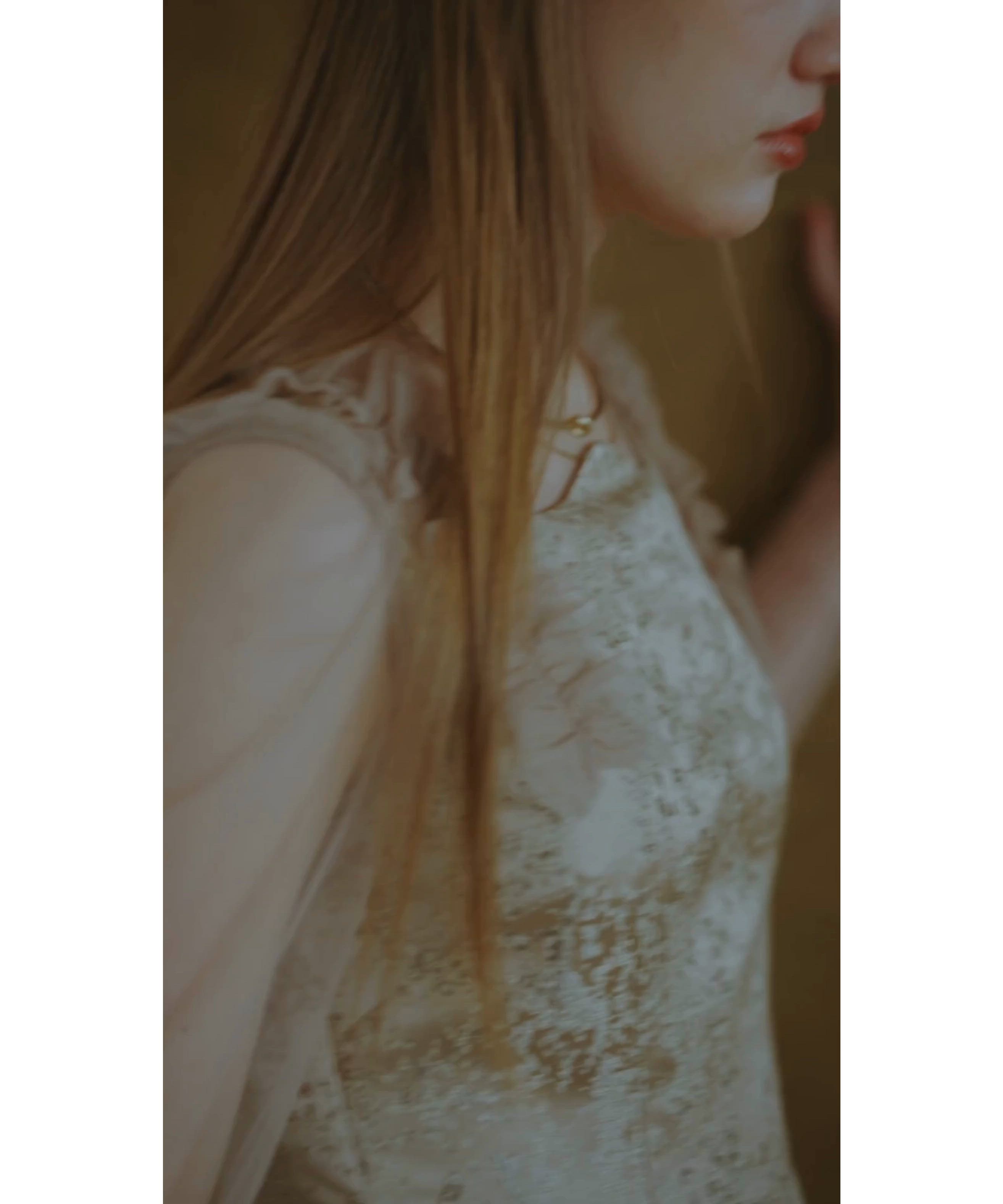 Shouder frill jacquard dress（ドレス）｜LE'RURE（リルアー）の