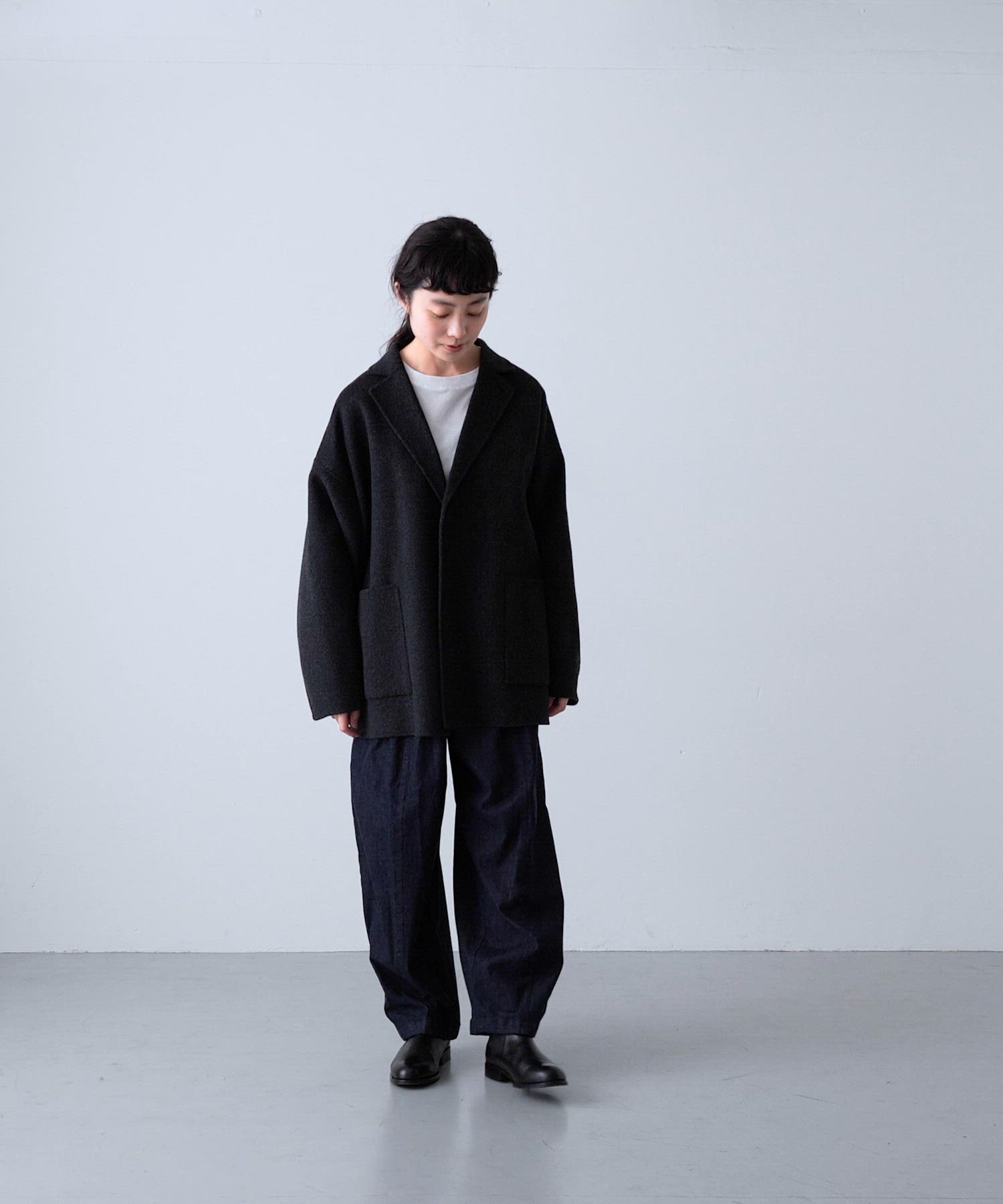 かぐれ　ウールテーラードショートコート かぐれ｜ウールテーラードショートコート | Rakuten Fashion(楽天