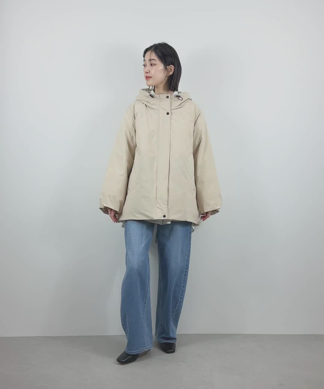 セール】タフタフードダウン（ダウンジャケット/コート）｜Gready