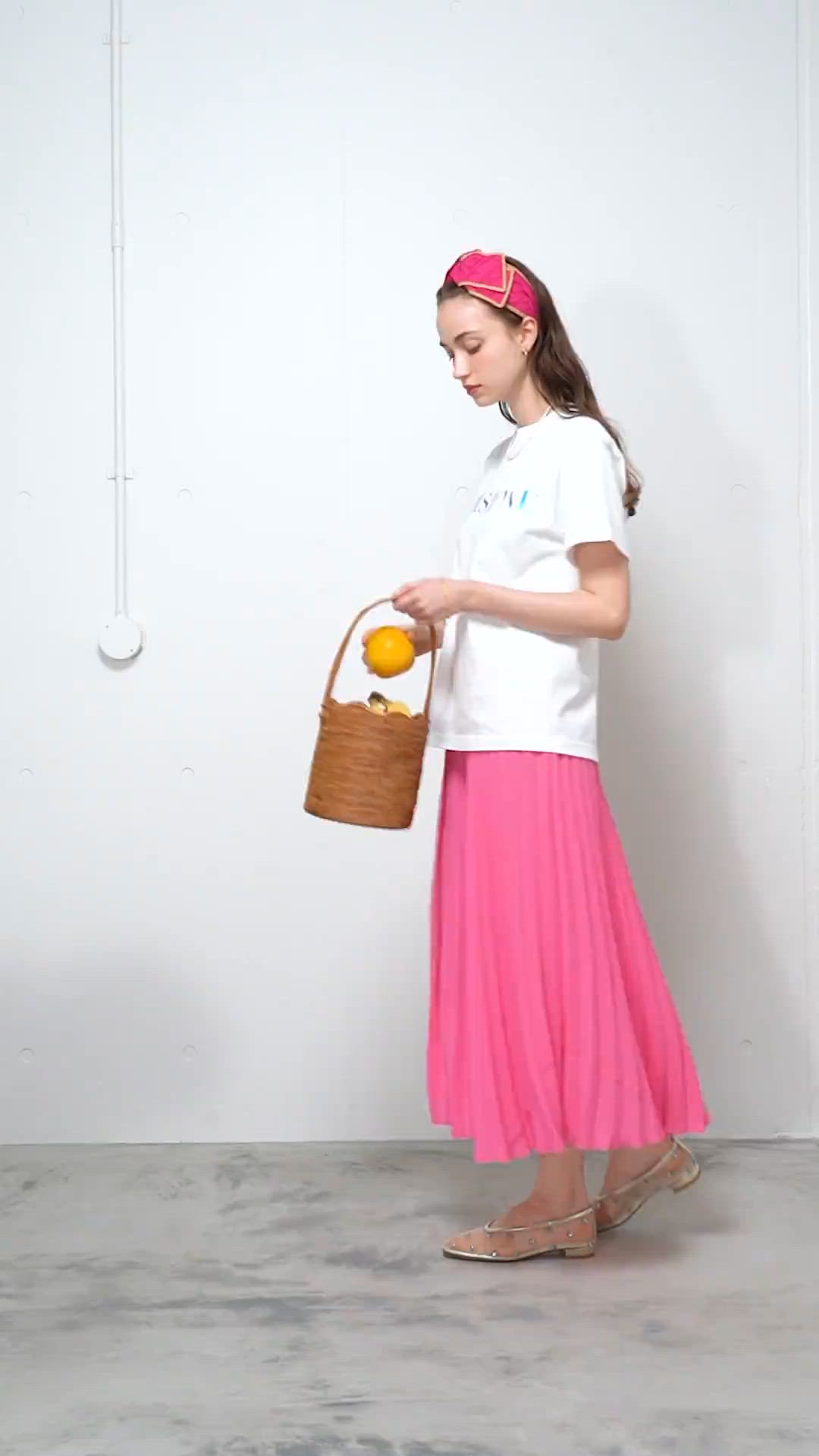 フラット チュール スパンコールドット パンプス（パンプス）｜Emma