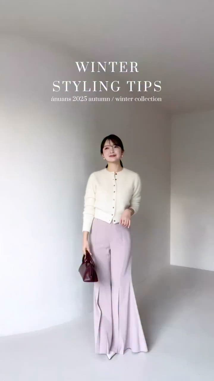 セール】トリアセバックサテンフレアパンツ（その他パンツ）｜anuans