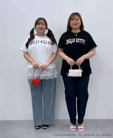 セール】＜大きいサイズ＞【ハローキティ】プリントTシャツ marun（T