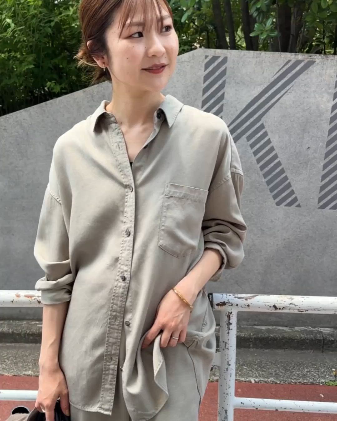 セットアップ対応可》製品染めシャツ（シャツ/ブラウス）｜SLOBE IENA