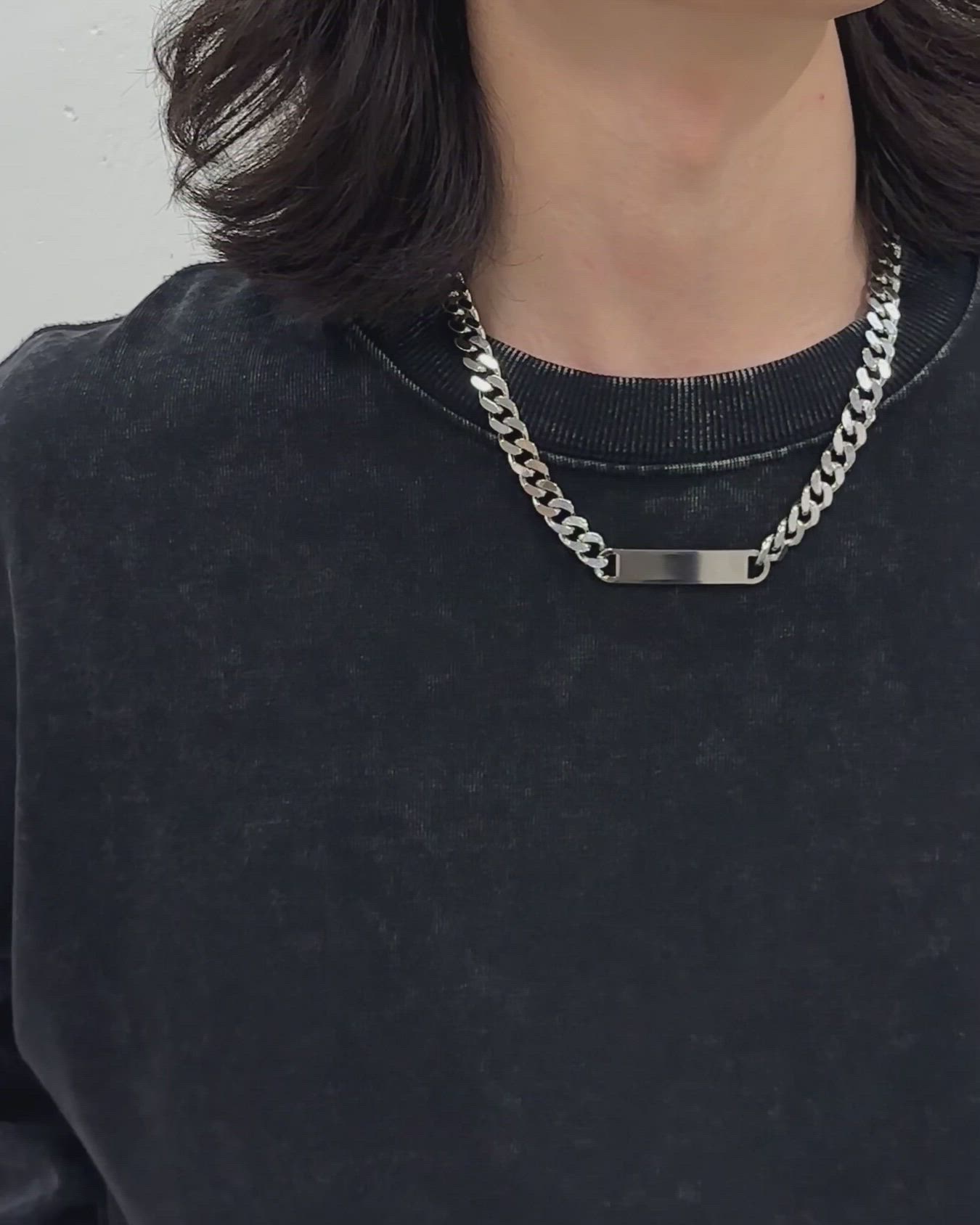 lui's シルバーチェーンネックレス mi-企画】シルバーチェーンネックレス（ネックレス）｜Lui's（ルイス