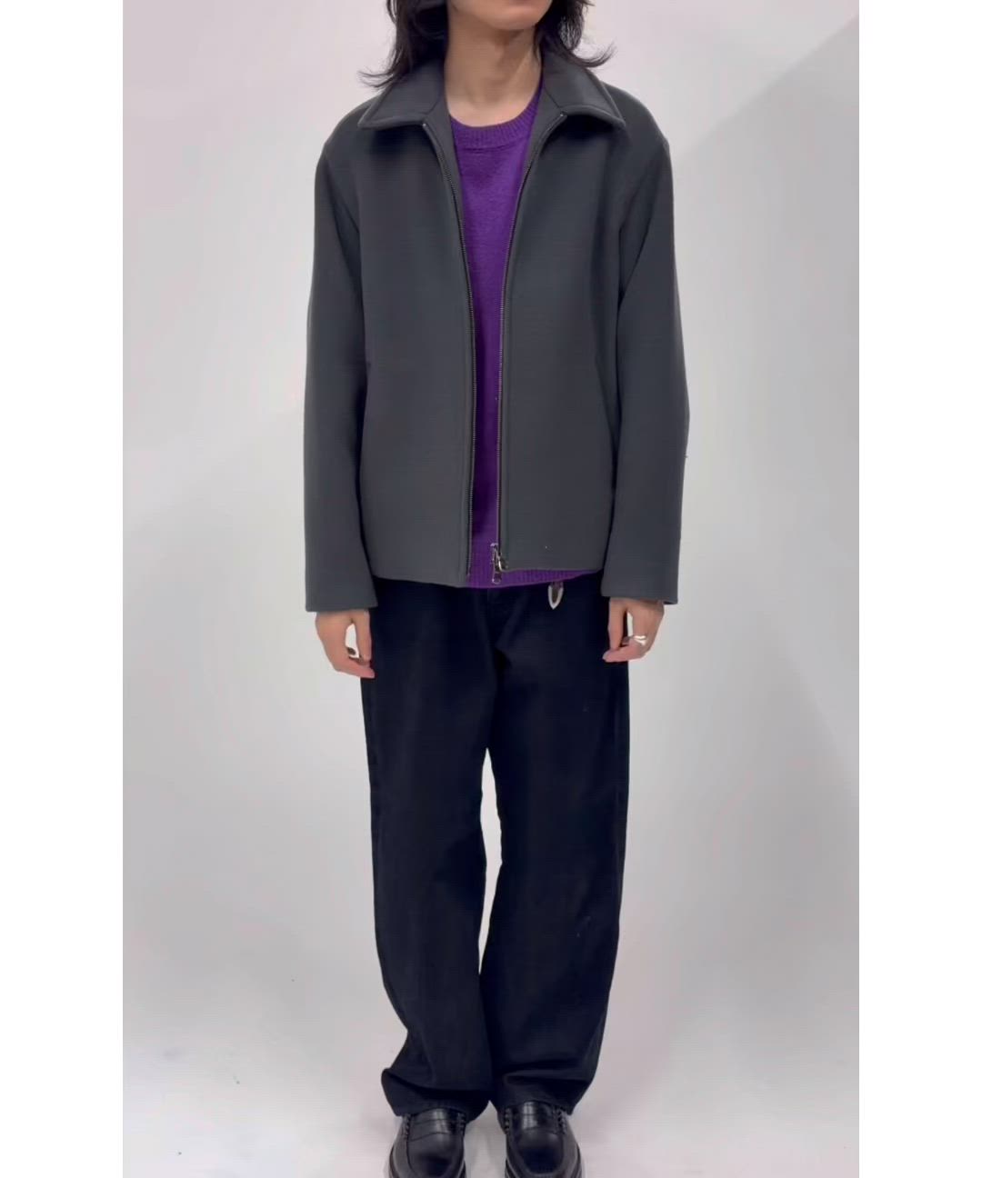 セール】SHIPS: メルトン ジップ ブルゾン（ブルゾン）｜SHIPS