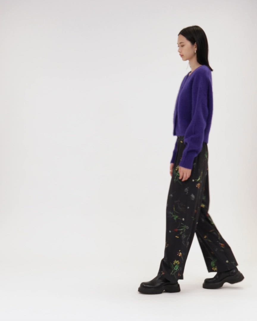 セール】＜EMMEL REFINES＞EM FOX/W/CA Vネック カーディガン