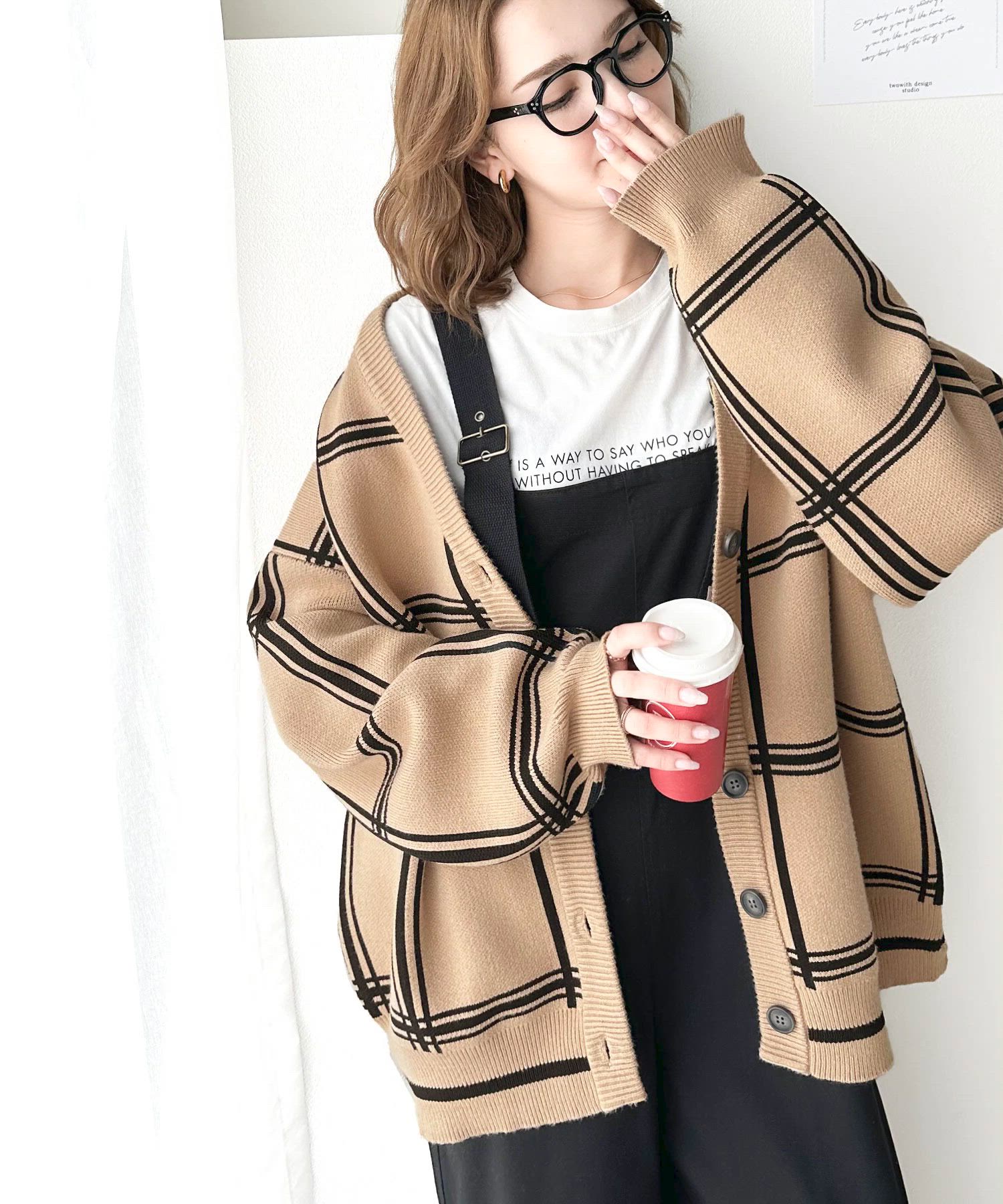 セール】大人カジュアルにブラッシュアップ 。冬に大活躍!Wジャガード