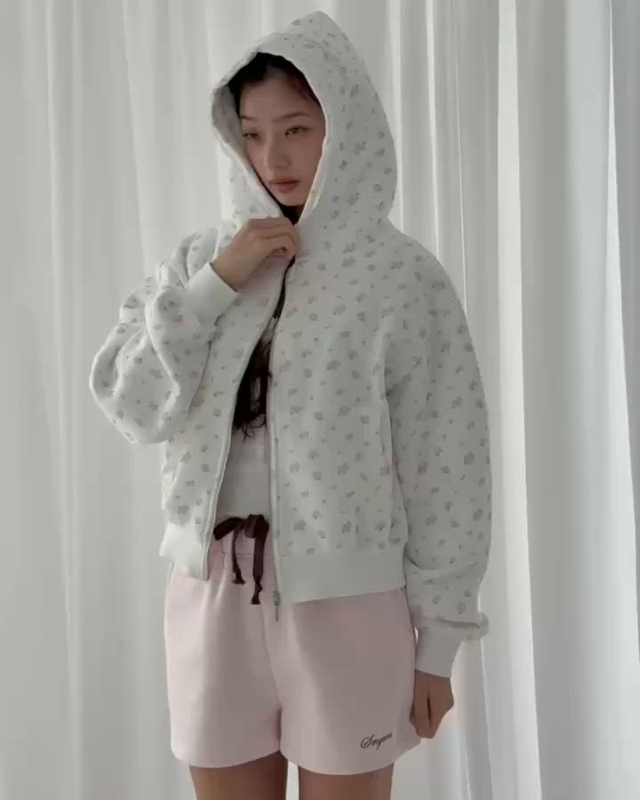 Embroidery sweat short pants/刺繍スウェットショートパンツ