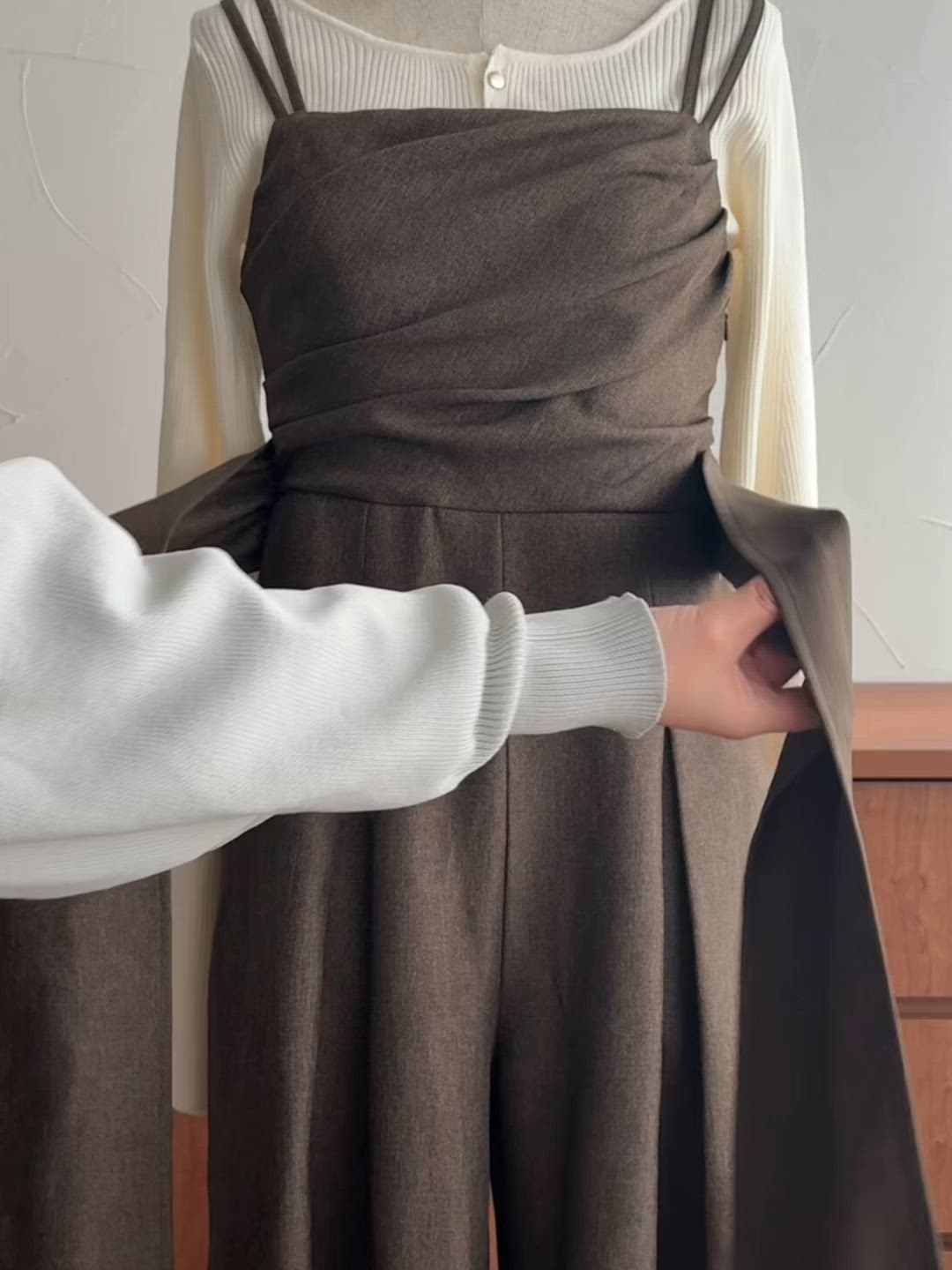 drape design combinaison / ドレープデザインコンビネゾン