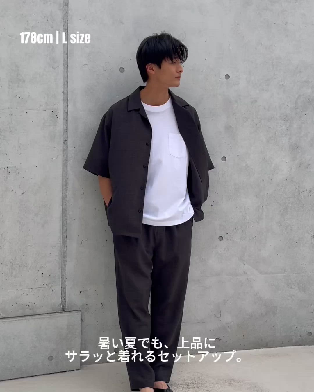 セール】リネンライクオープンカラーシャツ（シャツ/ブラウス）｜coen