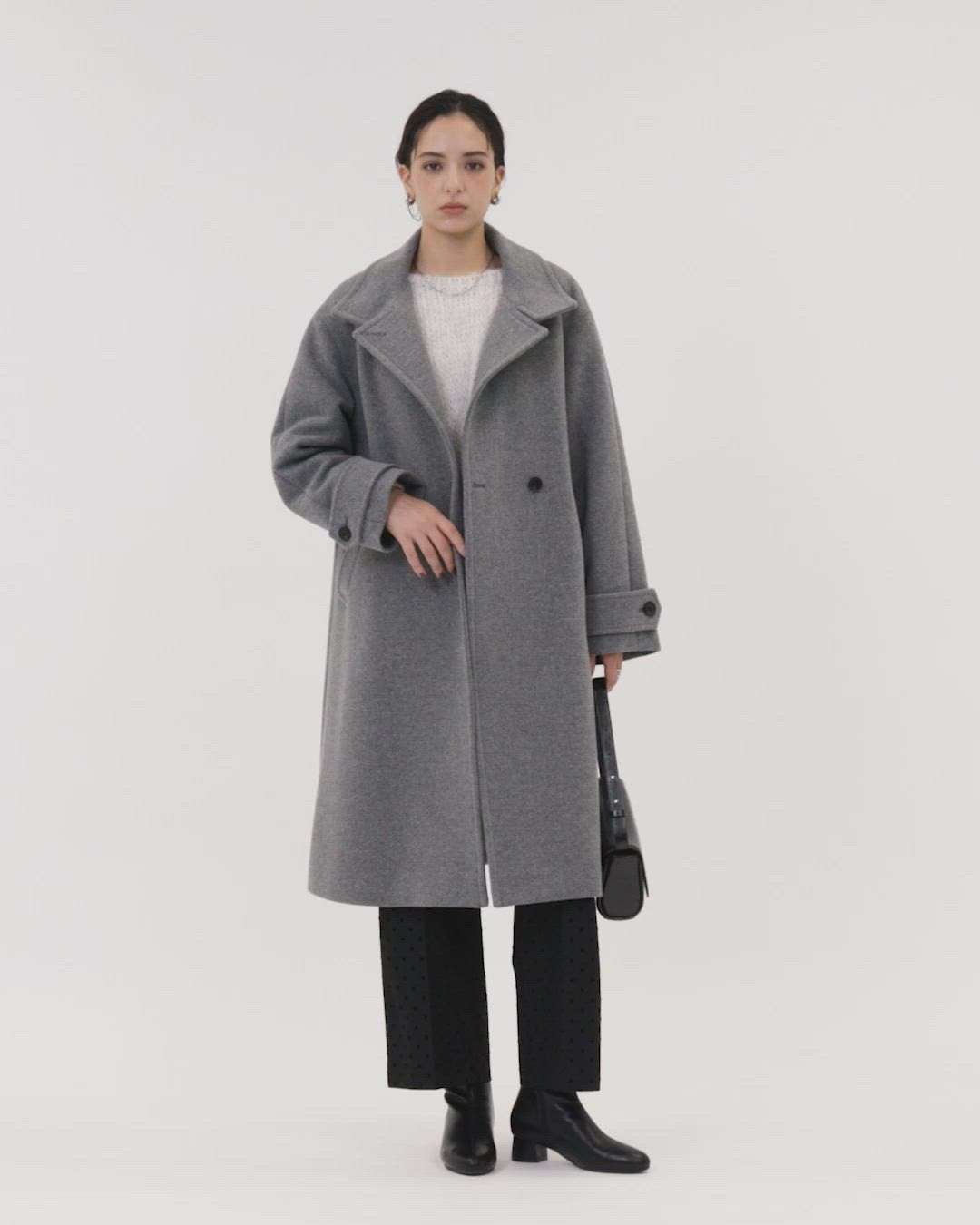 size SHORT/TALLあり］SENTDALE WOOL スタンドカラー ロング コート