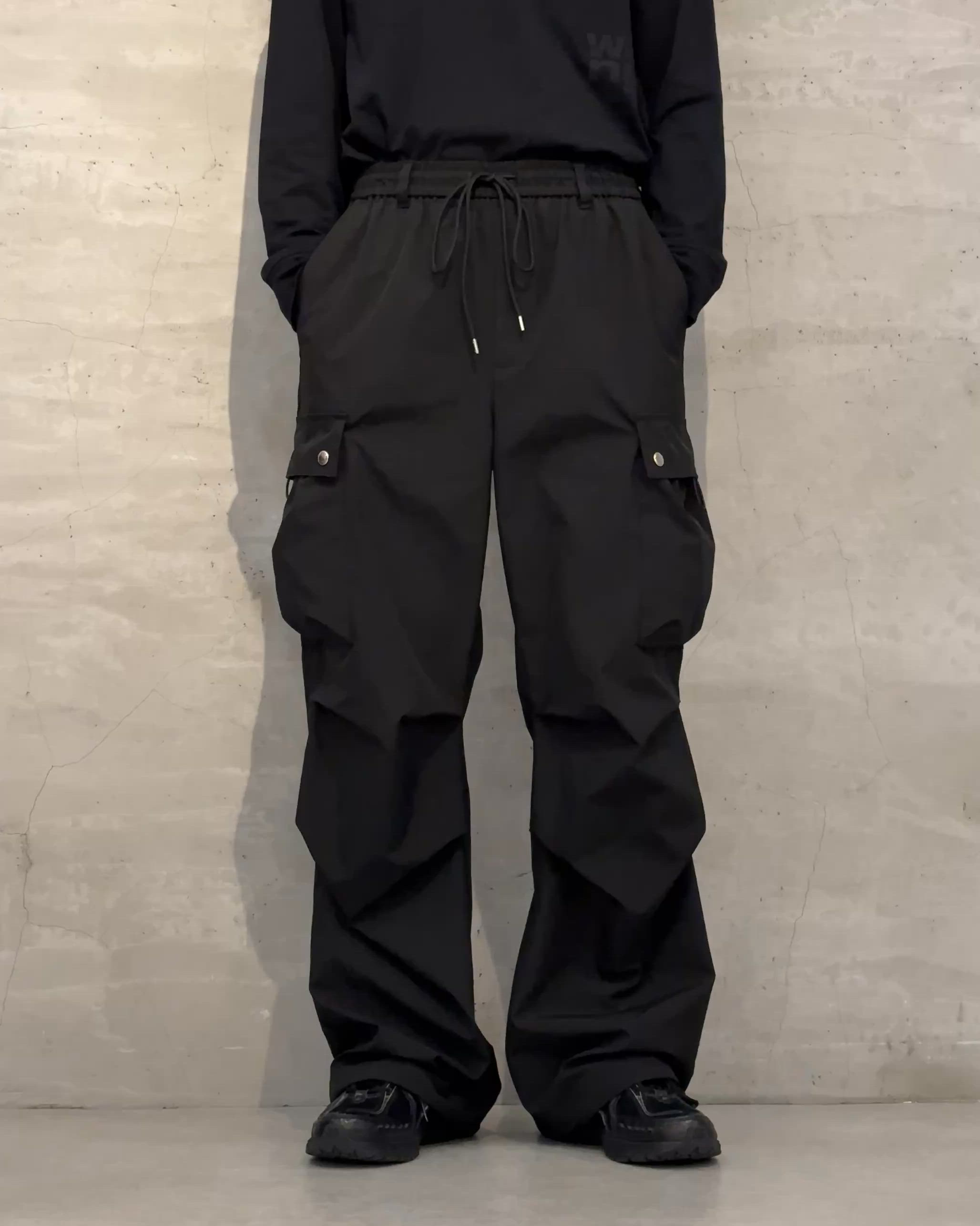 Neucon/ニューコン】ダブルポケットパラシュートカーゴパンツ（カーゴ