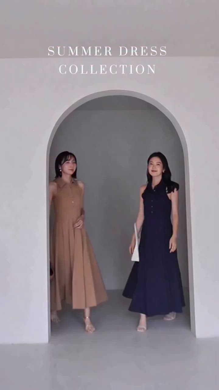 セール】カスケードニットドッキングワンピース（ワンピース）｜anuans