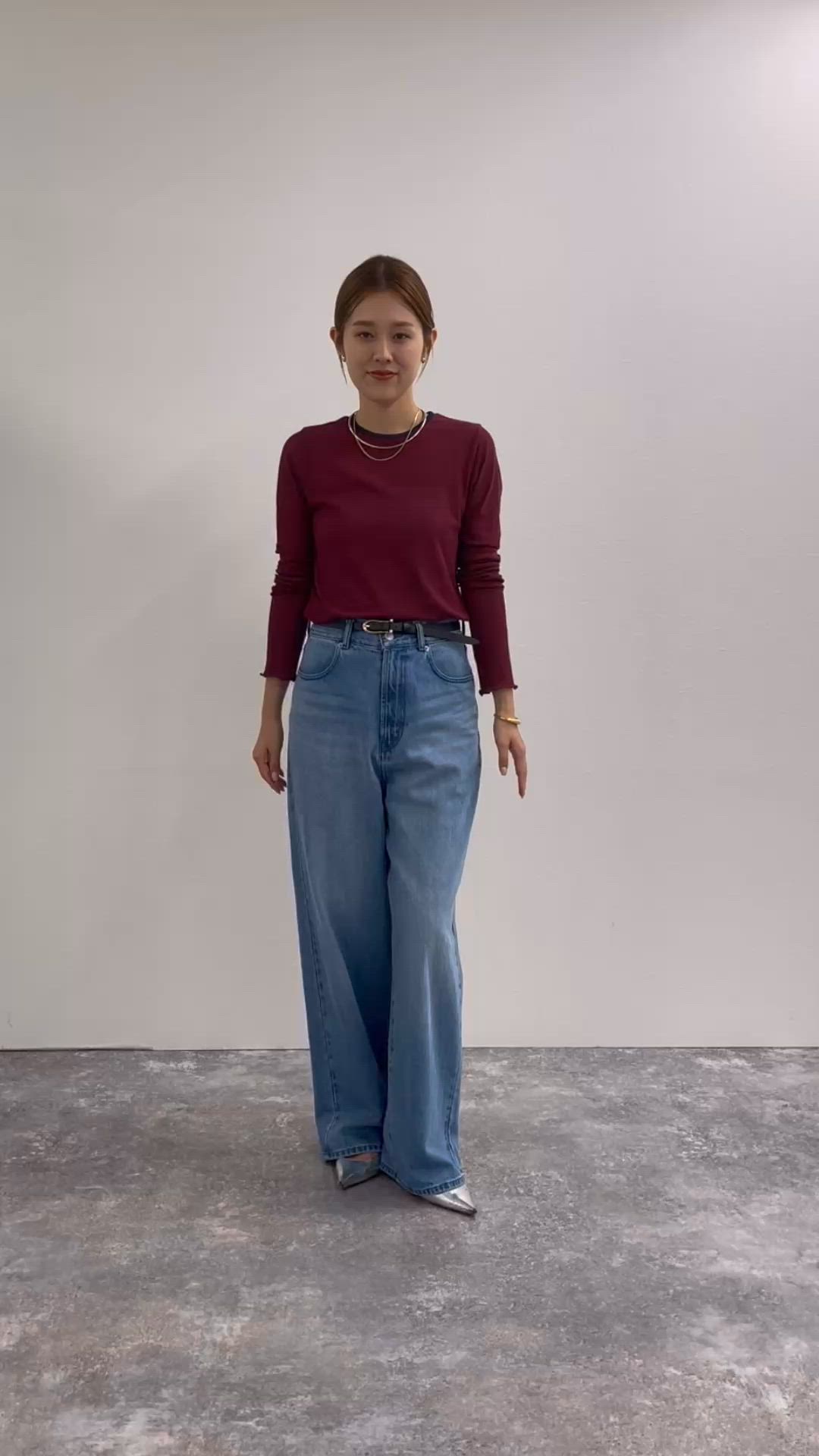 セール】ウォッシャブルシアーフライスロンT（Tシャツ/カットソー