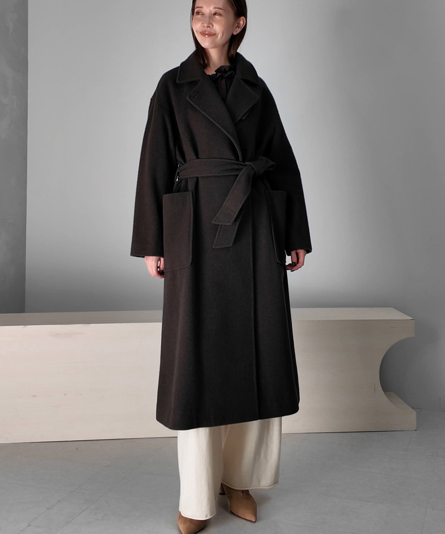 セール】ウールカシミヤコート（その他アウター）｜URBAN RESEARCH