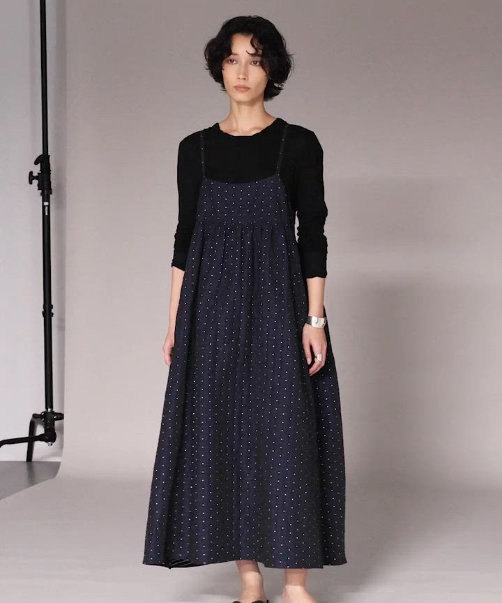 Curensology(カレンソロジー)/ラメドットキャミワンピース（ワンピース