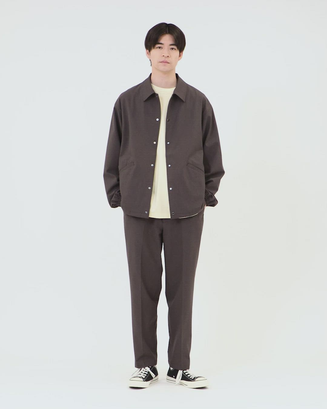 FREELITCH コーチ ジャケット -2WAYストレッチ・吸水速乾-（ブルゾン