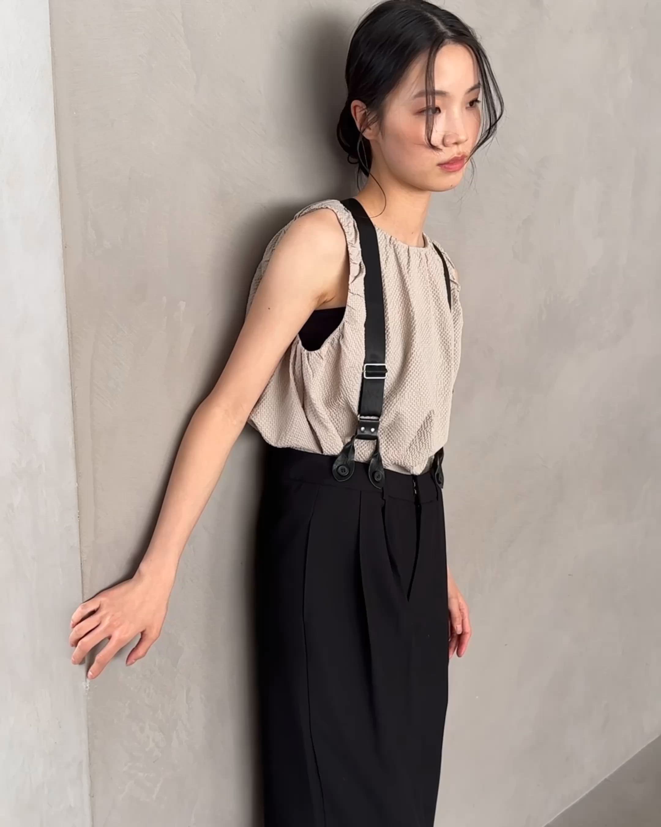 セール】サスペンダーハイウエストパンツ（その他パンツ）｜feepur