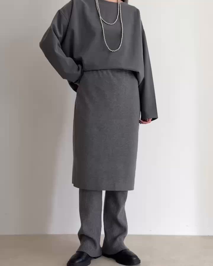 セール】rib knit skirt&pants（その他パンツ）｜fredy emue（フレディ