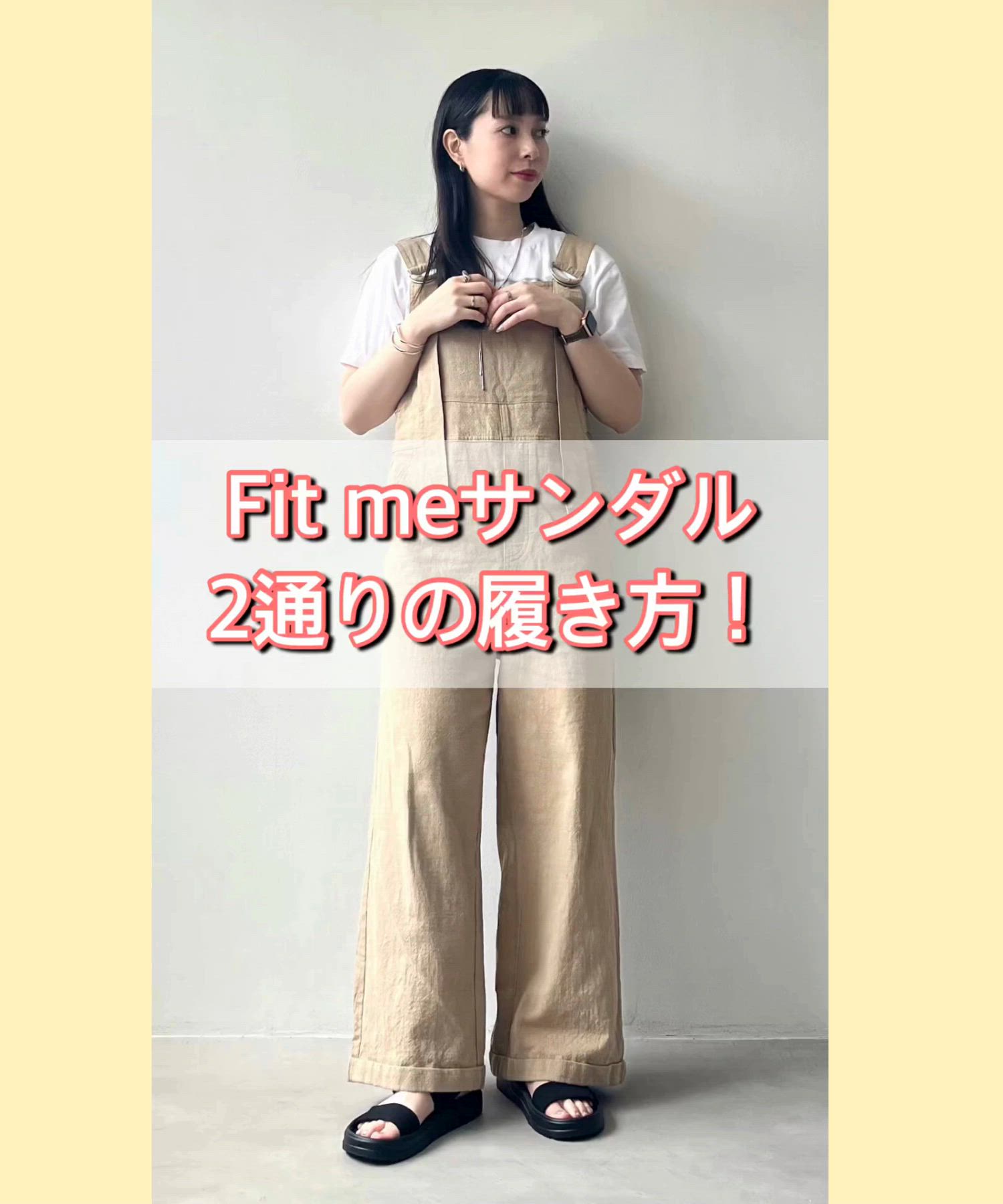 セール】【Fit meサンダル】ニット ダブル ベルト サンダル /55208