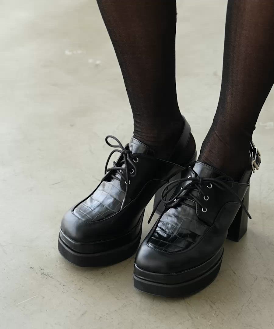 セール】レースアップチャンキーサボサンダル(HARE)（サンダル）｜HARE