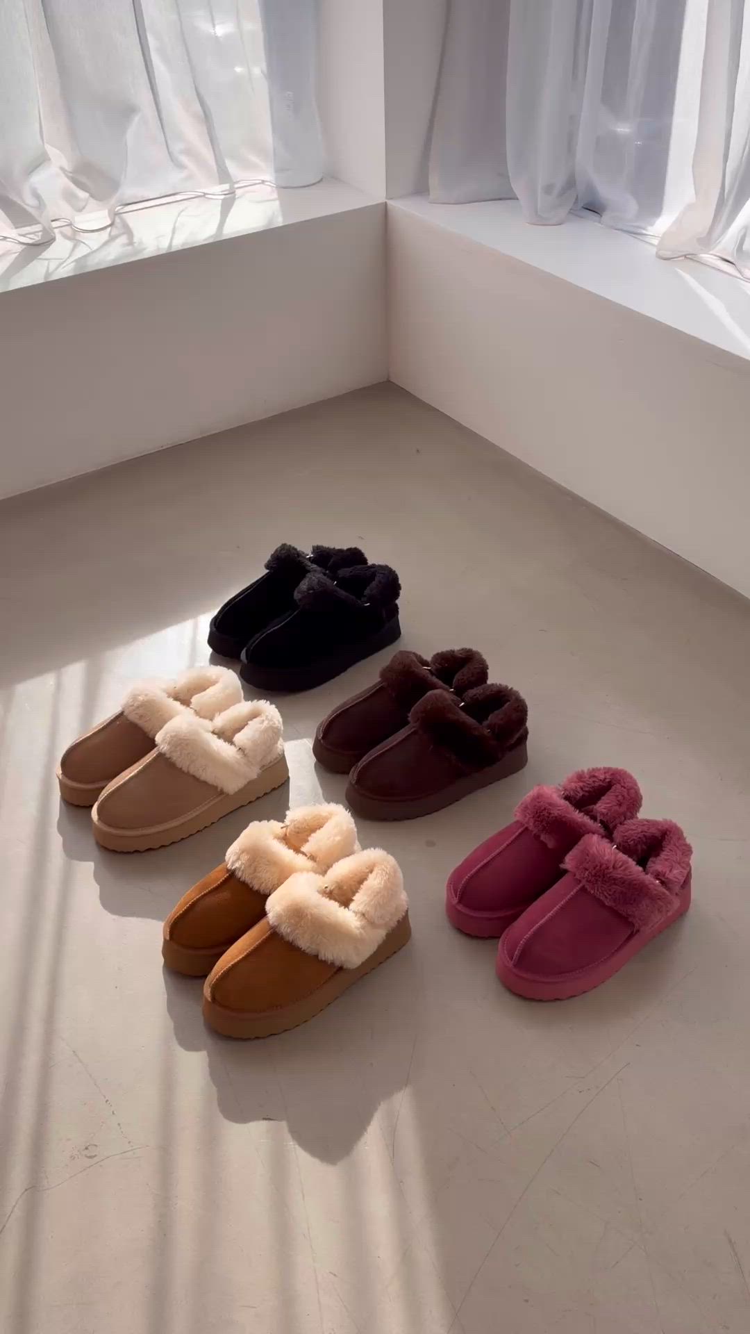 セール】【 厚底 あったか 】 ムートン 2way サンダル /51320（ブーツ