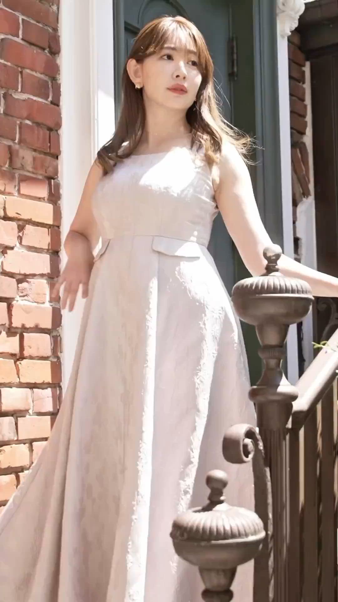 Classic Floral Jacquard Dress（ワンピース）｜Her lip to（ハー