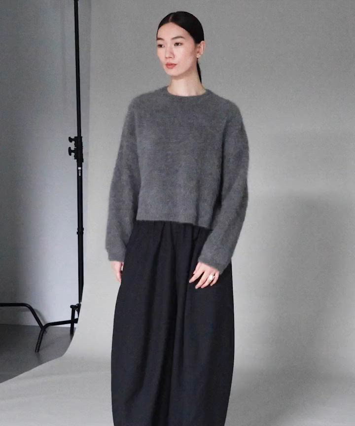 Curensology(カレンソロジー)/FOXカシミヤニットプルオーバー（ニット