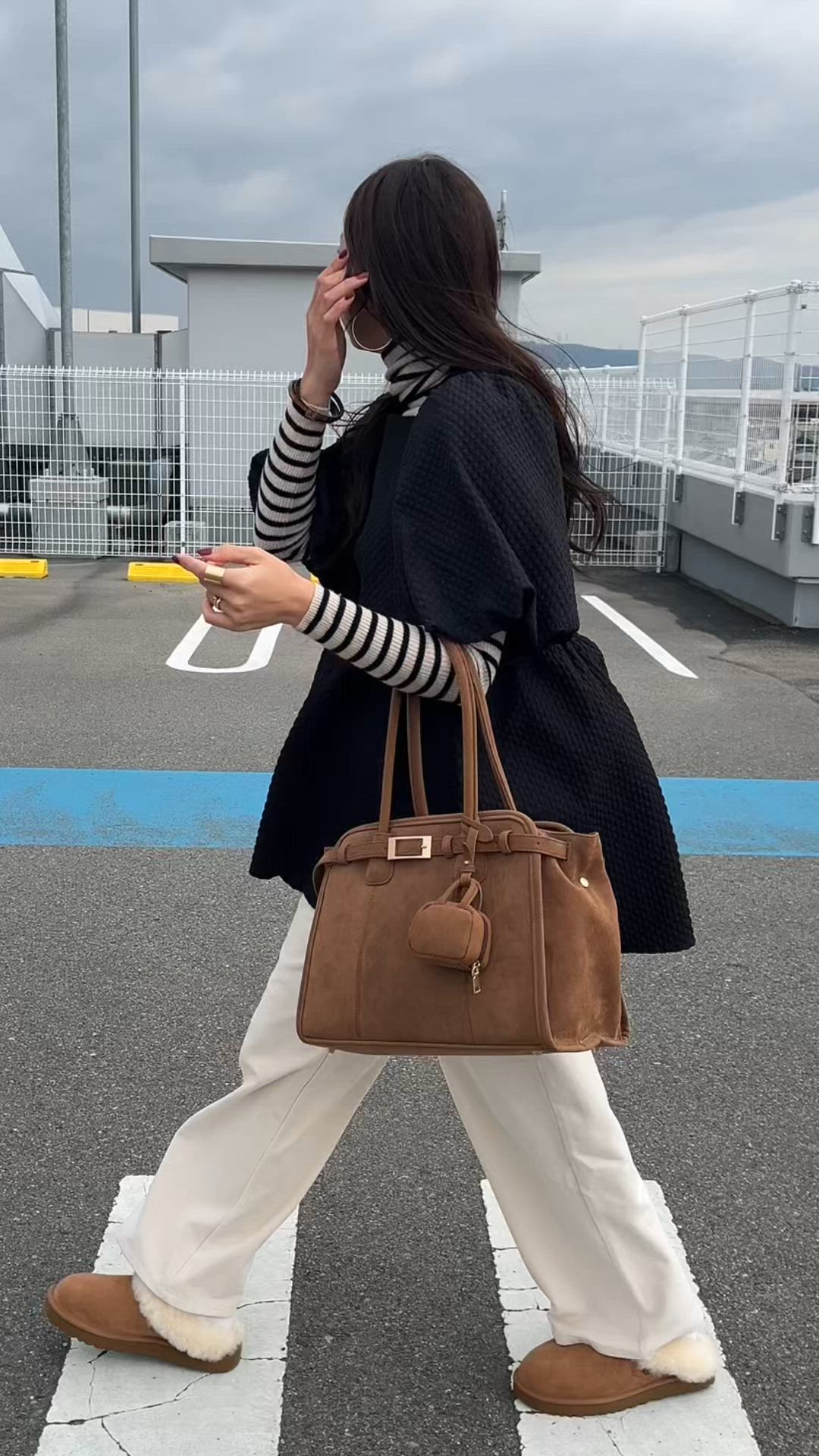 インスタグラマー　mikuさんコラボ　ボストンバック 新色追加》【インフルエンサーmikuさんコラボ】REAIMER（リエメ