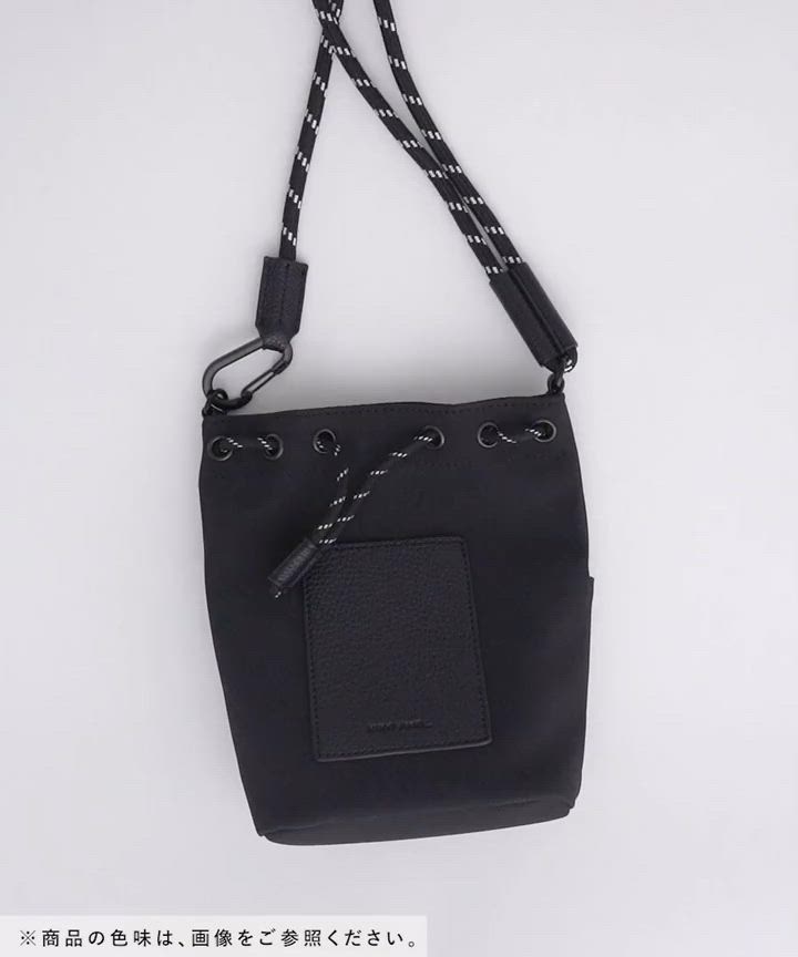 パラコード巾着ミニショルダーバッグ（ショルダーバッグ）｜niko and