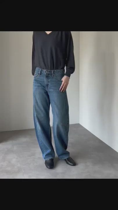 完売リーバイス SLOBE別注 BAGGY DAD BARREL デニムパンツ Levi's/リーバイス SLOBE別注 BAGGY DAD BARREL デニムパンツ（デニム