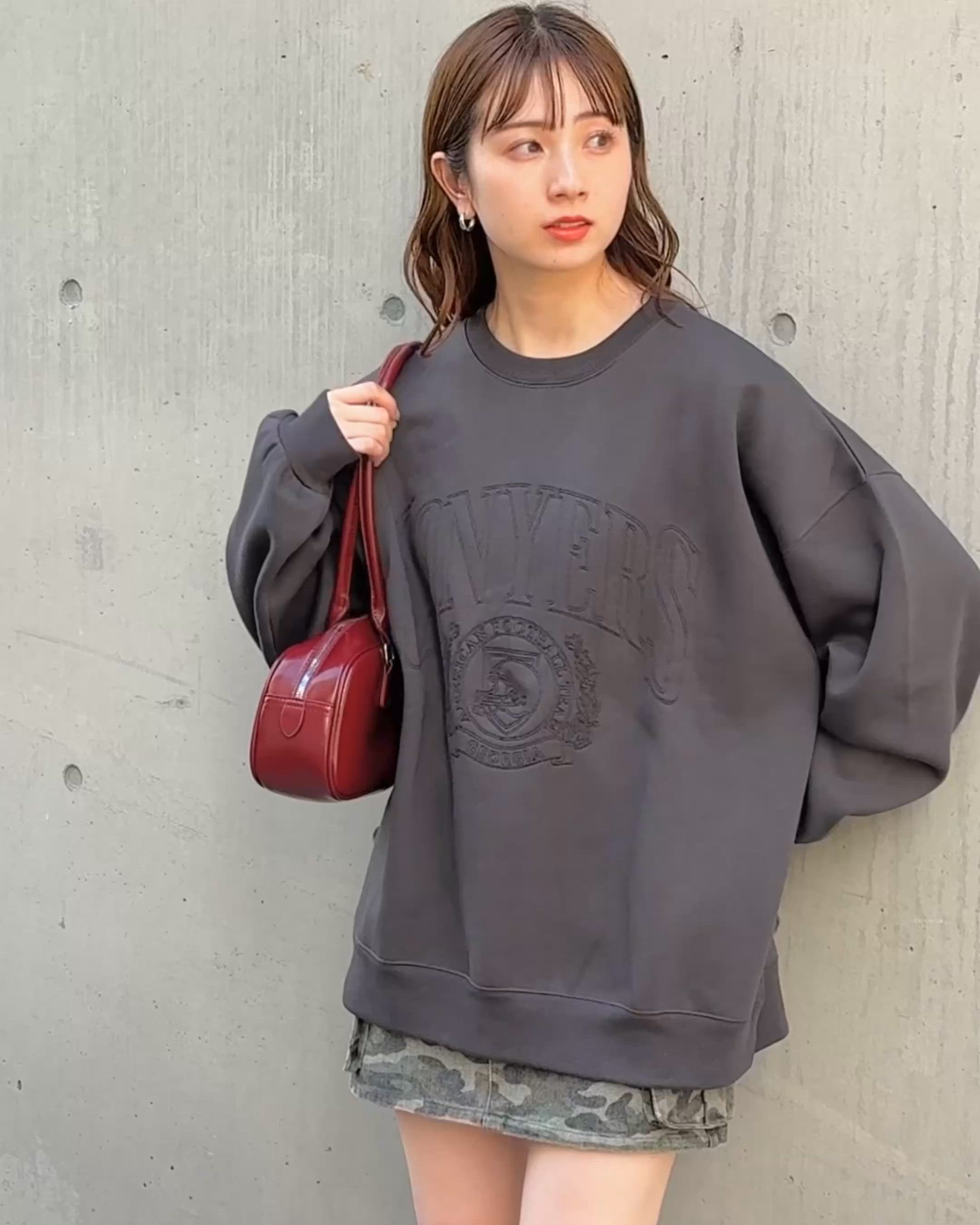 トップス everyone exclusive sweatshirt BURGUNDY Embroidered Champion Half Zip Sweatshirt(M K22：OX BLOOD): | FRED