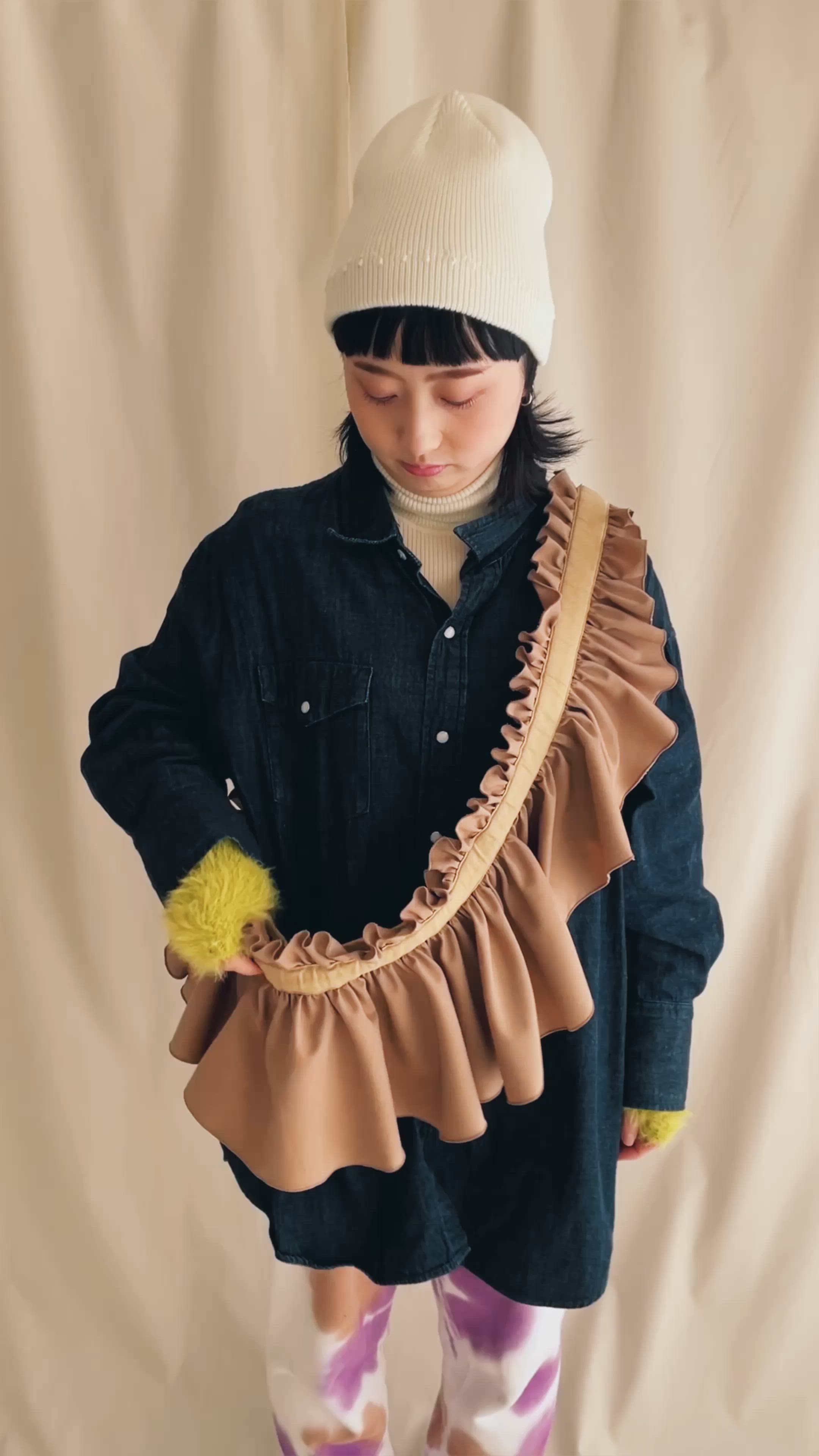 DORA【ﾄﾞｰﾗ】フリルバッグ（ボディバッグ/ウエストポーチ）｜ORIENT