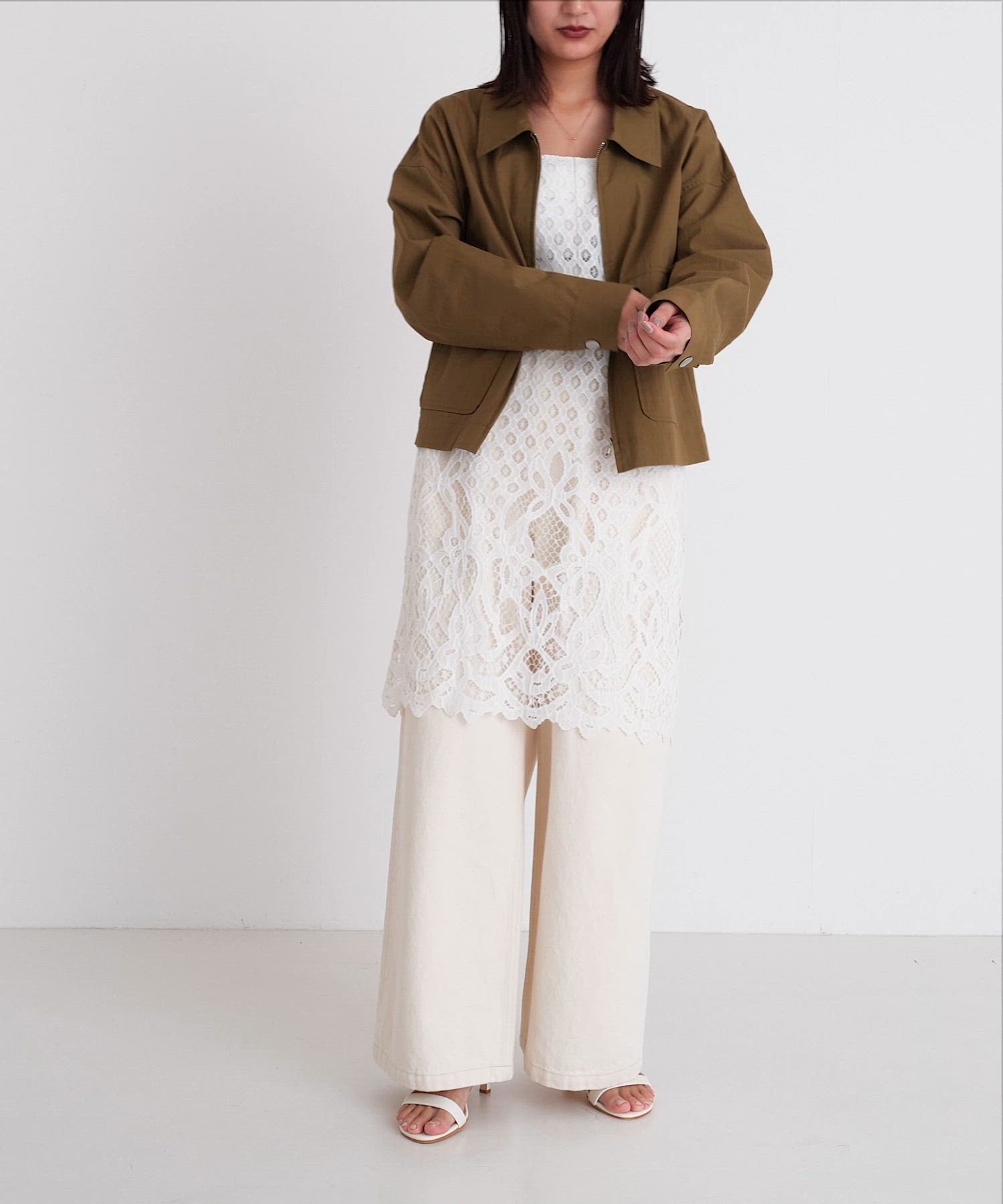 セール】コットンナイロンジップブルゾン（ブルゾン）｜URBAN RESEARCH