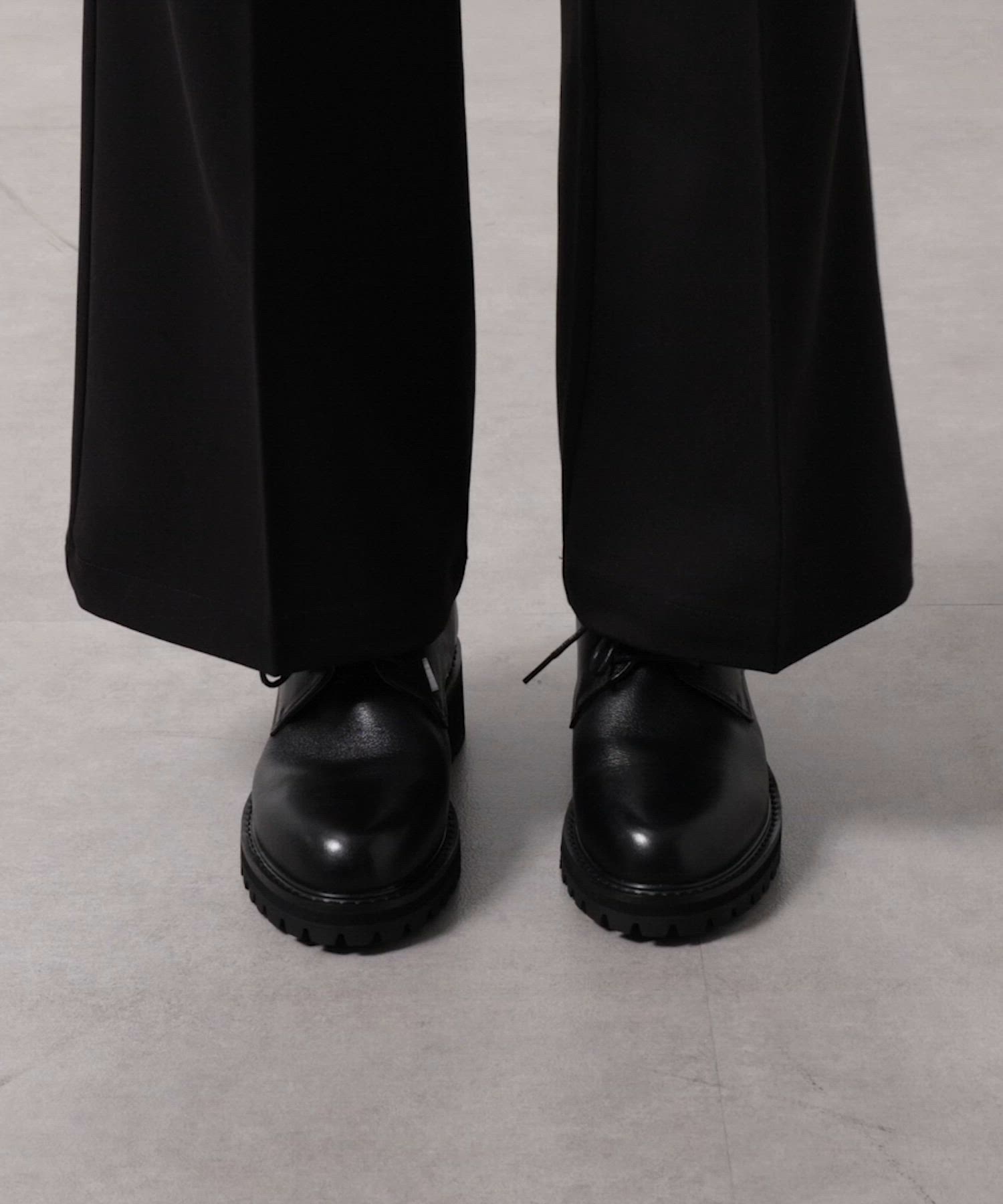 CLEL】Full-grain Leather Plain Toe Shoes / フルグレインレザー 