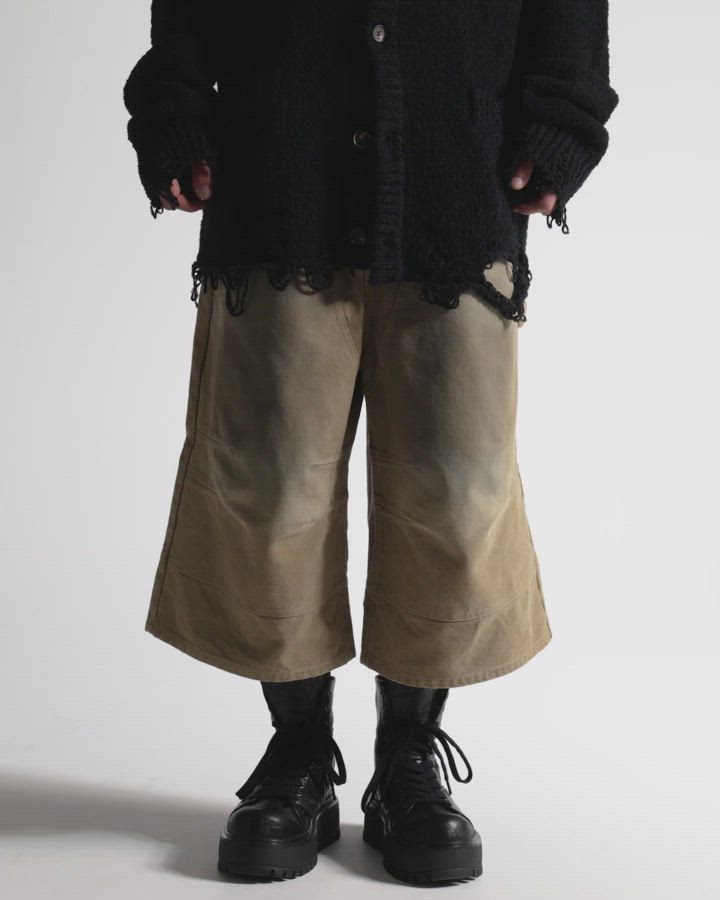 GRANCY】Double Knee Duck Half Pants / ダブルニーダックハーフパンツ