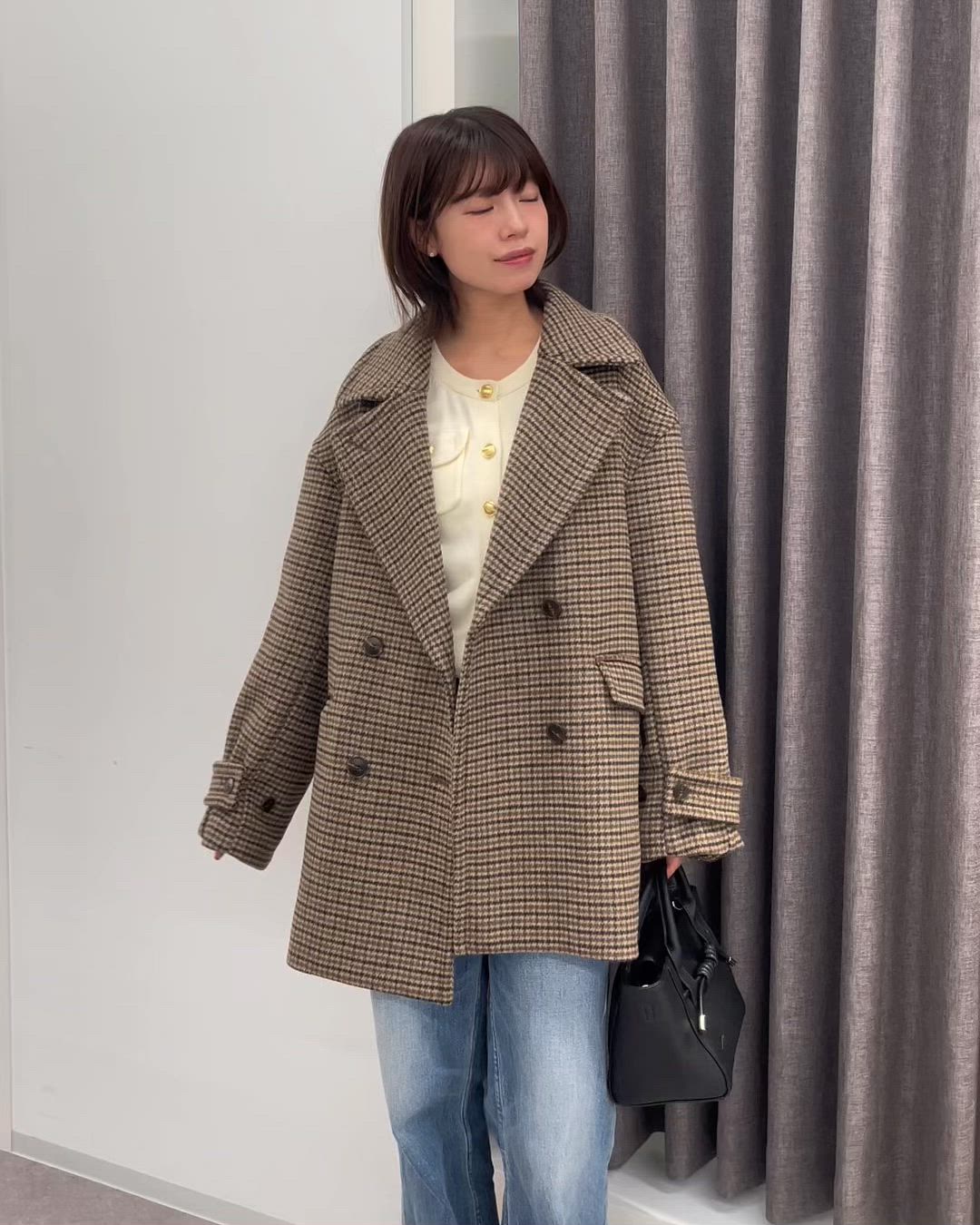 セール】◇2WAYメルトンPコート【動画有】（ピーコート）｜FREE'S MART