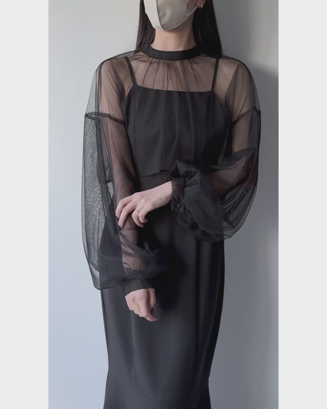 セール】【選べる】チュールボレロ＋フレアキャミワンピース セット